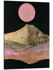 Alubild Ätherische Mondlandschaft II - Michael Willett