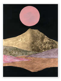 Wandbild Ätherische Mondlandschaft II - Michael Willett