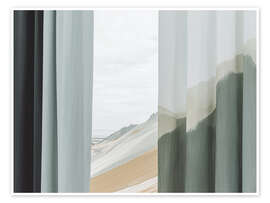 Wandbild Pale Grace II - Paula Freeman