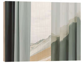 Holzbild Pale Grace II - Paula Freeman