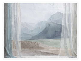 Wandbild Soft Drift II - Paula Freeman