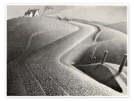 Wandbild März, 1941 - Grant Wood