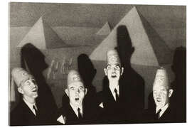 Acrylglasbild Shrine Quartet, 1939 - Grant Wood