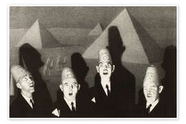 Wandbild Shrine Quartet, 1939 - Grant Wood