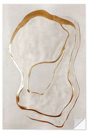 Wandsticker Golden Whispers