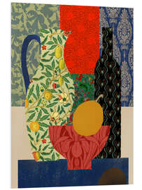 Hartschaumbild Verschiedene Vasen und Obstschalen - Little Dean