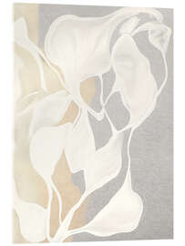Acrylglasbild Whispers in White
