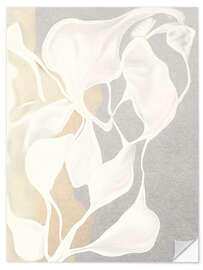 Wandsticker Whispers in White