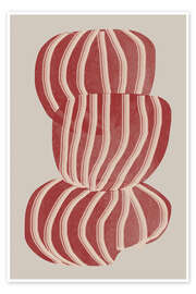 Wandbild Striped Balance - The MIUUS STUDIO