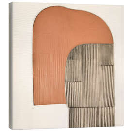 Leinwandbild Plissê III - Alma