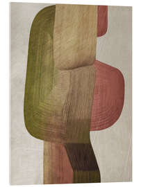 Acrylglasbild Metal Brushs no. 3 - Alma