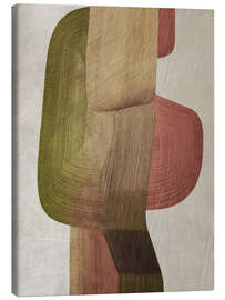 Leinwandbild Metal Brushs no. 3 - Alma