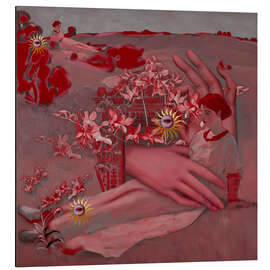 Alubild Dolls in Monochrome Rosa