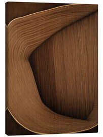 Leinwandbild Caramel lines I