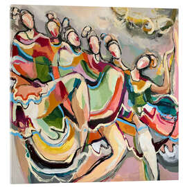 Acrylglasbild Cancan