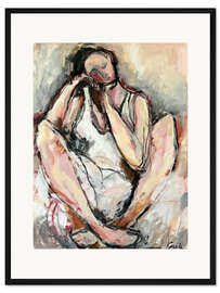 Gerahmter Kunstdruck Morgen