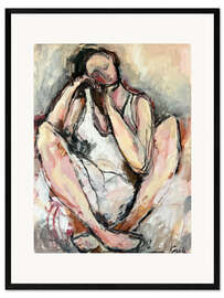 Gerahmter Kunstdruck Morgen