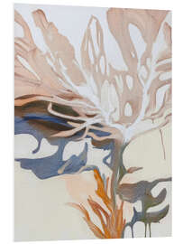 Hartschaumbild Aprilblumen