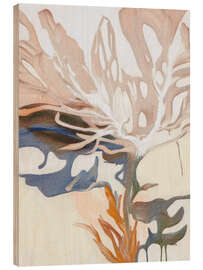 Holzbild Aprilblumen