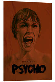 Tableau en verre acrylique Psycho - Dmitry Belov