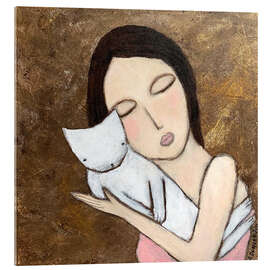 Acrylglasbild Herzenszeit I - Adriane Dworzak