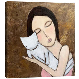 Leinwandbild Herzenszeit I - Adriane Dworzak