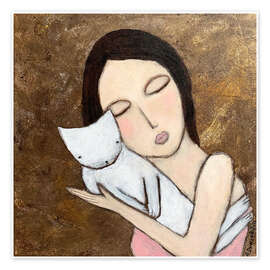 Wandbild Herzenszeit I - Adriane Dworzak