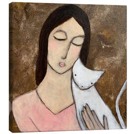 Leinwandbild Herzenszeit II - Adriane Dworzak