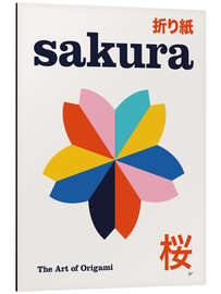 Magnettafel Sakura - The Art of Origami