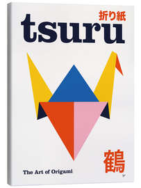 Leinwandbild Tsuru - The Art of Origami