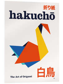 Acrylglasbild Hakucho - The Art of Origami