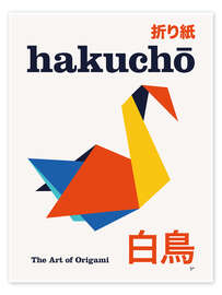 Poster Hakucho - The Art of Origami