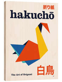 Holzbild Hakucho - The Art of Origami