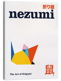 Leinwandbild Nezumi - The Art of Origami