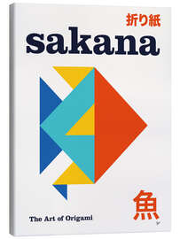 Leinwandbild Sakana - The Art of Origami
