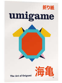 Acrylglasbild Umigame - The Art of Origami