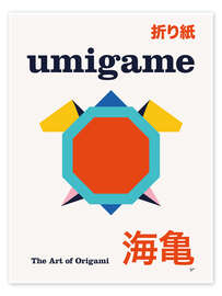 Poster Umigame - The Art of Origami