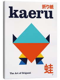 Leinwandbild Kaeru - The Art of Origami