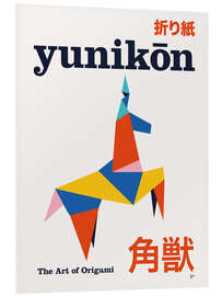 Hartschaumbild Yunikōn - The Art of Origami