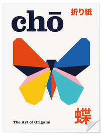 Wandsticker Chō - The Art of Origami