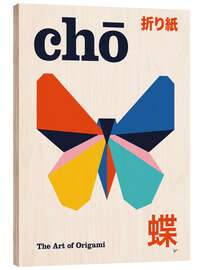 Holzbild Chō - The Art of Origami
