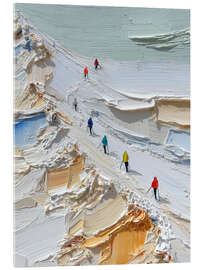 Acrylglasbild Der Aufstieg