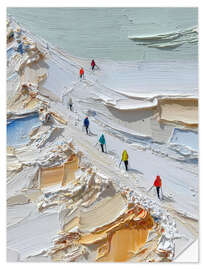 Wandsticker Der Aufstieg