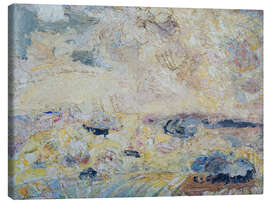 Leinwandbild Eine abstrakte Landschaft in Devon - Constant Permeke