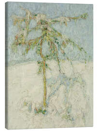 Leinwandbild Verschneite Landschaft - Constant Permeke