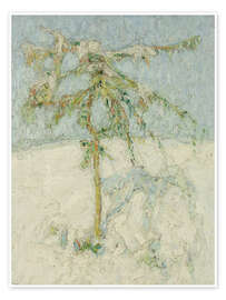 Wandbild Verschneite Landschaft - Constant Permeke