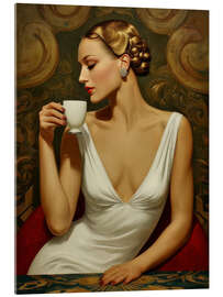 Acrylglasbild Die Kaffeemuse - DejaReve