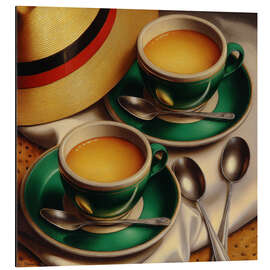 Alubild Gespräch in zwei Tassen - DejaReve