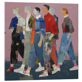 Acrylglasbild Urban Fashion