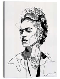 Leinwandbild Frida Unbroken